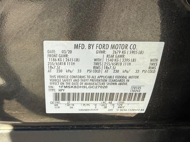 2020 Ford Explorer XLT 4WD