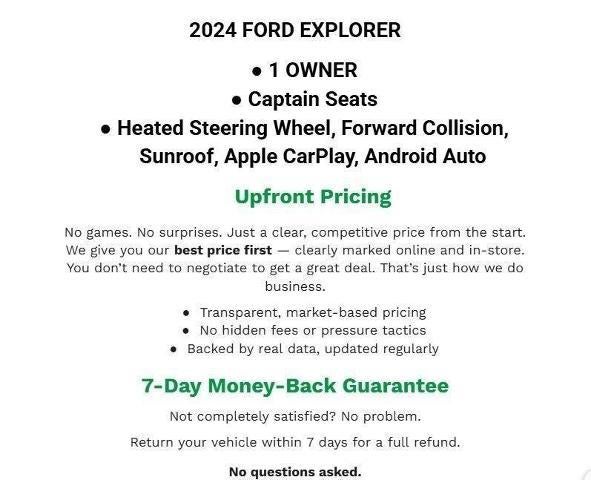 2024 Ford Explorer ST-Line 4WD