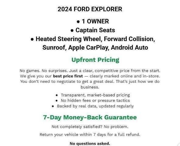2024 Ford Explorer ST-Line 4WD