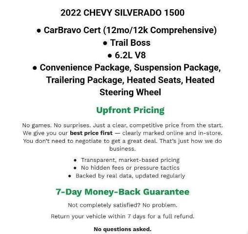 2022 Chevrolet Silverado 1500 LTD 4WD Crew Cab 147 LT Trail Boss