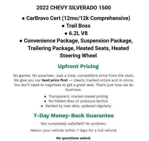 2022 Chevrolet Silverado 1500 LTD 4WD Crew Cab 147 LT Trail Boss