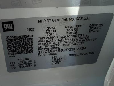 2023 Chevrolet Silverado 1500 4WD Crew Cab 147 RST