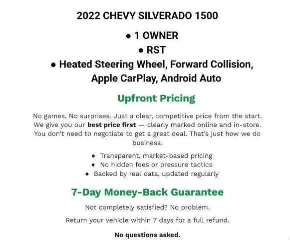 2022 Chevrolet Silverado 1500 4WD Crew Cab 147 RST