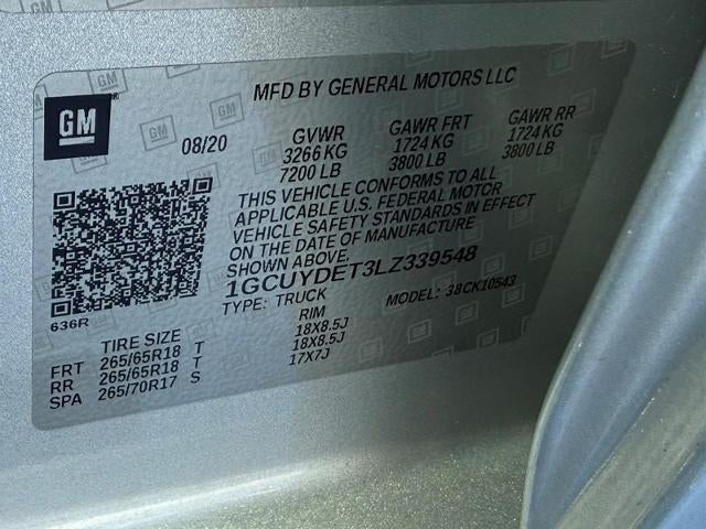 2020 Chevrolet Silverado 1500 4WD Crew Cab 147 LT