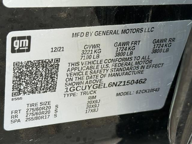 2022 Chevrolet Silverado 1500 LTD 4WD Crew Cab 147 LTZ