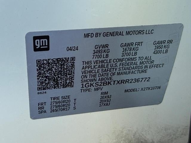 2024 GMC Yukon 4WD 4dr SLT