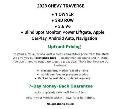 2023 Chevrolet Traverse AWD 4dr LT Cloth w/1LT