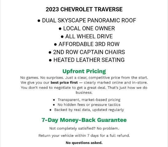 2023 Chevrolet Traverse AWD 4dr Premier