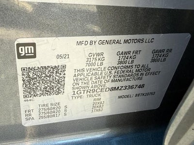 2021 GMC Sierra 1500 4WD Double Cab 147 Elevation w/3SB