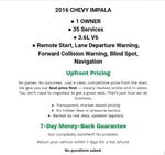 2016 Chevrolet Impala 4dr Sdn LT w/2LT