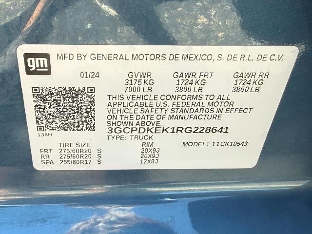 2024 Chevrolet Silverado 1500 LT