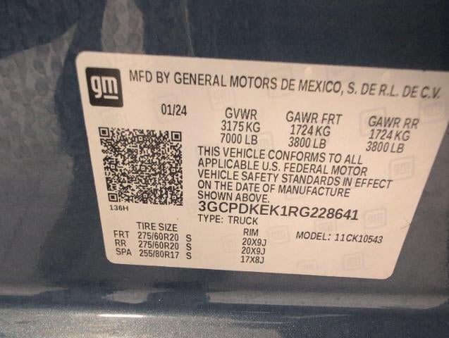 2024 Chevrolet Silverado 1500 LT
