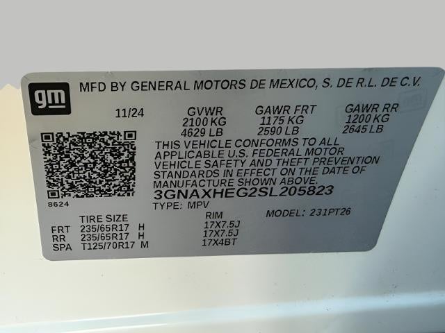2025 Chevrolet Equinox FWD 4dr LT w/1LT