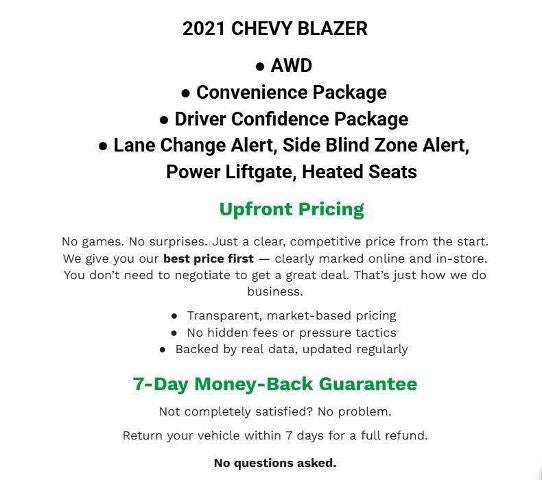 2021 Chevrolet Blazer AWD 4dr LT w/2LT