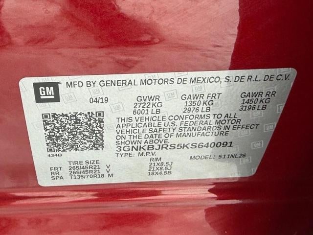 2019 Chevrolet Blazer AWD 4dr RS