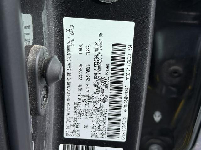 2019 Toyota Tacoma 4WD TRD Off Road Double Cab 5' Bed V6 AT