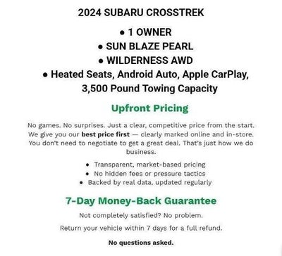 2024 Subaru Crosstrek Wilderness AWD