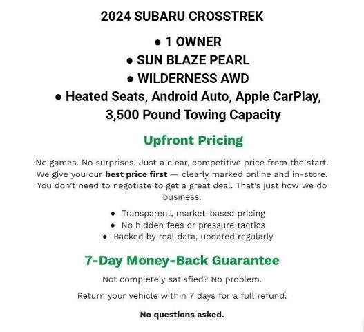 2024 Subaru Crosstrek Wilderness AWD