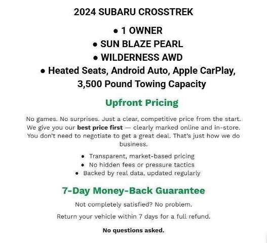 2024 Subaru Crosstrek Wilderness AWD