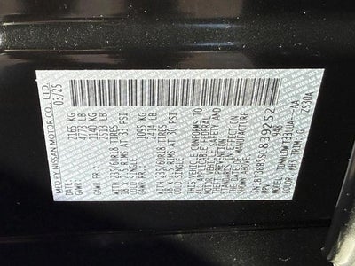 2025 Nissan Rogue AWD SV