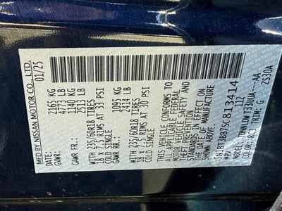 2025 Nissan Rogue AWD SV