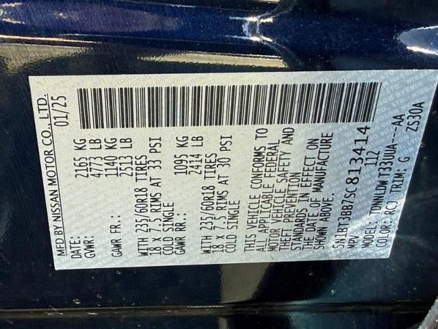 2025 Nissan Rogue AWD SV