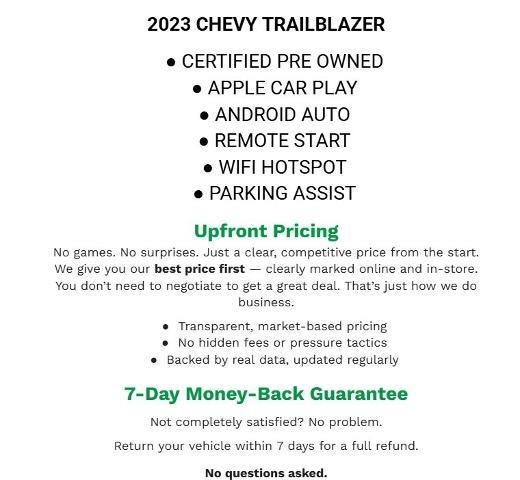 2023 Chevrolet Trailblazer AWD 4dr LT