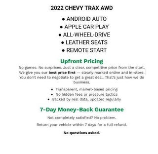 2022 Chevrolet Trax AWD 4dr LT