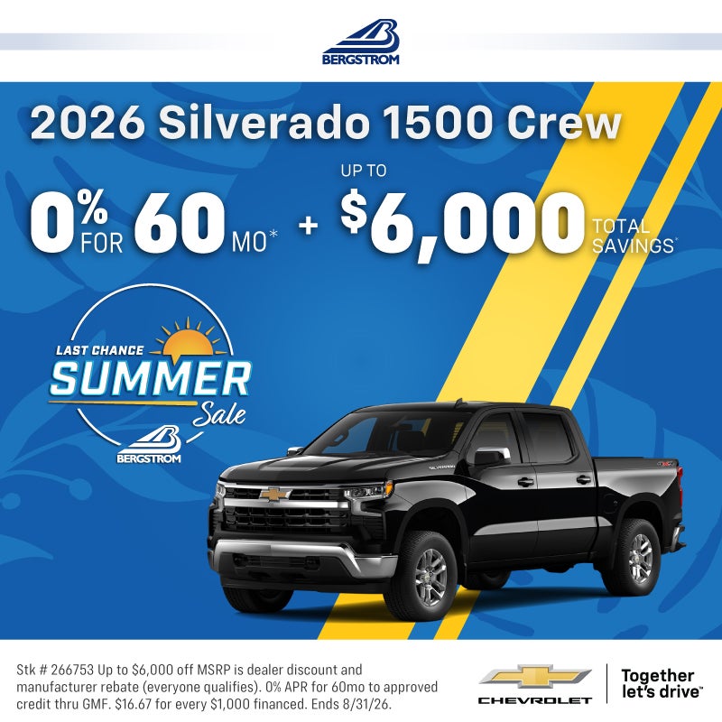 2026 Silverado 1500 Crew