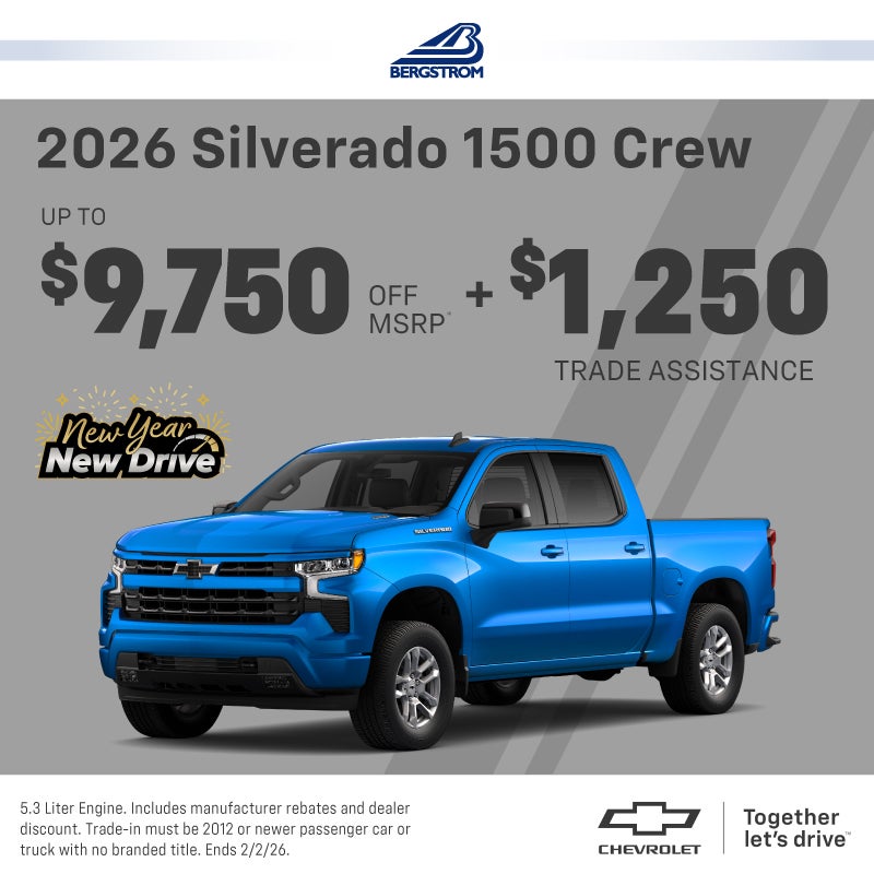 2026 Silverado 1500 Crew Cab