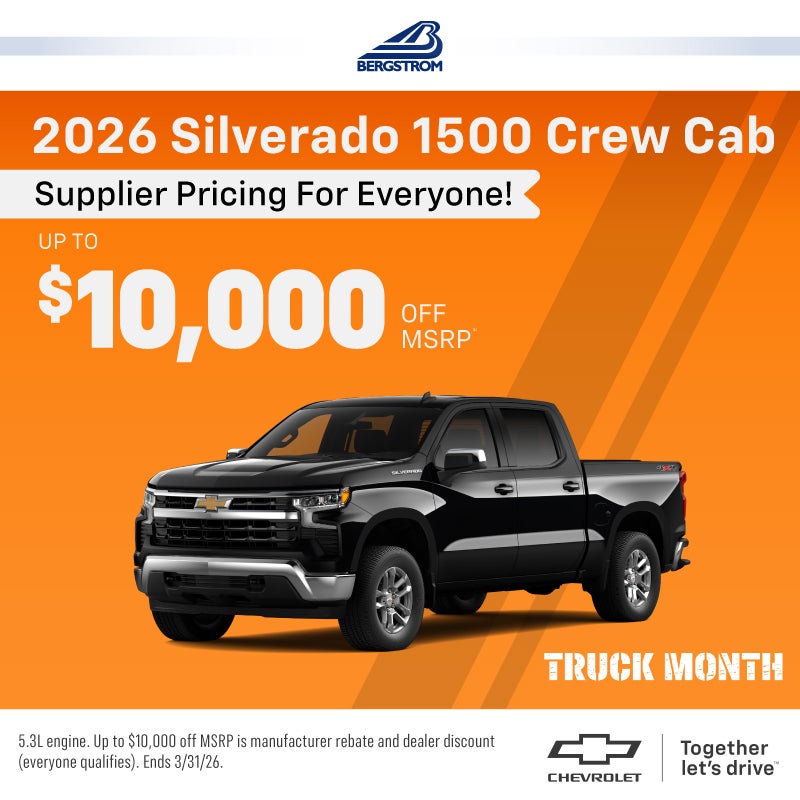 2026 Silverado 1500 Crew Cab
